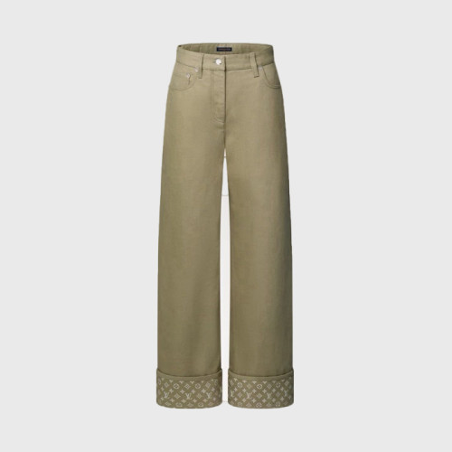루이비통 여성 모노그램 진 - Louis vuitton Womens Inside-Out Monogram Jeans - lvc15680x