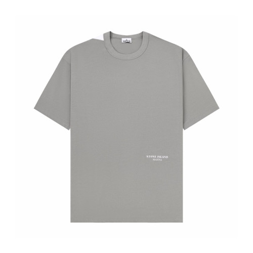스톤아일랜드 남성 라운드 반팔 티셔츠 - Stone Island Mens Round Tshirt - stc15689x