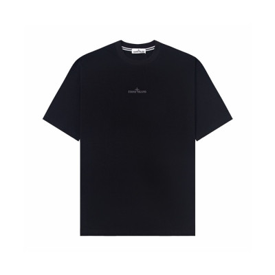 스톤아일랜드 남성 라운드 반팔 티셔츠 - Stone Island Mens Round Tshirt - stc15692x