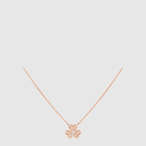 반클리프 아펠 여성 리볼 펜던트 미니 네크리스 - Van Cleef & Arpels Womens Frivole Pendant Mini Necklace - acc7834x