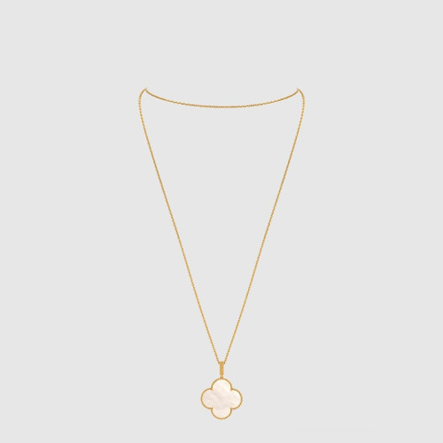 반클리프 아펠 여성 매직 알함브라 롱 네크리스 - Van Cleef & Arpels Womens Magic Alhambra Long Necklace - acc7856x
