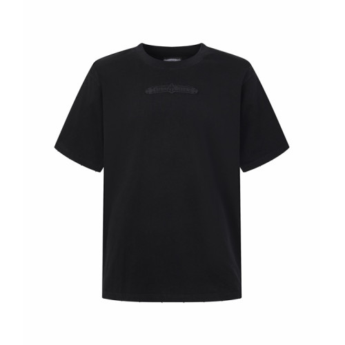크롬하츠 남성 라운드 반팔티 - Chrom Hearts Mens Round Tshirt - chc15765x
