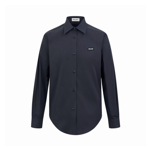 미우미우 여성 클래식 셔츠 - Miumiu Womens Dress Shirts - mic15781x