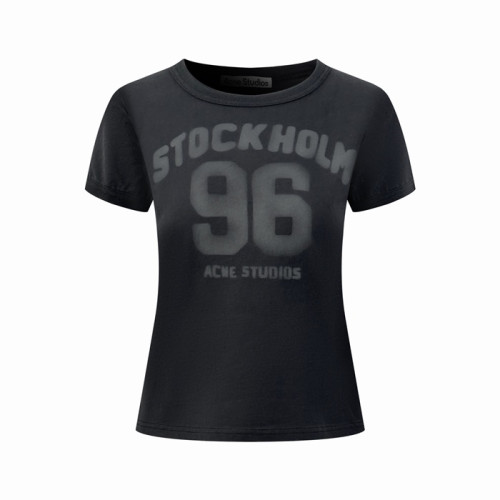 아크네 여성 크루넥 반팔티 - Acne Womens Round Tshirt - anc15783x