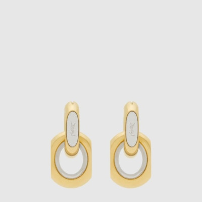 입생로랑 여성 카산드라 듀오 링크 이어링 - Saint Laurent Womens Cassandre Duo Link Earring - acc7875x