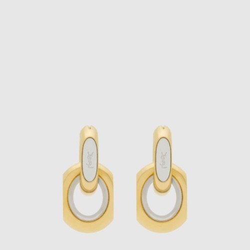 입생로랑 여성 카산드라 듀오 링크 이어링 - Saint Laurent Womens Cassandre Duo Link Earring - acc7875x