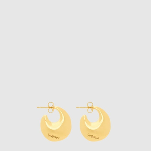 입생로랑 여성 티어드롭 후프 이어링 - Saint Laurent Womens Teardrop Hoop Earring - acc7890x
