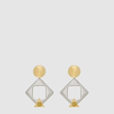 입생로랑 여성 기하학 펜던트 클립형 이어링 - Saint Laurent Womens Geometric Pendant Clip On Earring - acc7902x