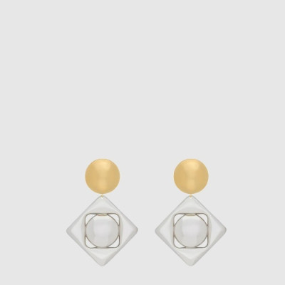 입생로랑 여성 기하학 펜던트 클립형 이어링 - Saint Laurent Womens Geometric Pendant Clip On Earring - acc7903x