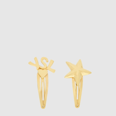 입생로랑 여성 카산드라 헤어 클립 - Saint Laurent Womens Cassandre Hair Clip - acc7904x