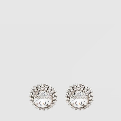 미우미우 여성 크리스탈 클립온 이어링 - Miumiu Womens Crystal Clip On Earring - acc7906x