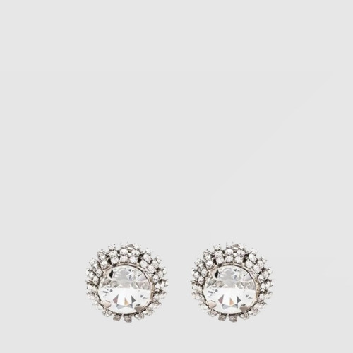 미우미우 여성 크리스탈 클립온 이어링 - Miumiu Womens Crystal Clip On Earring - acc7906x