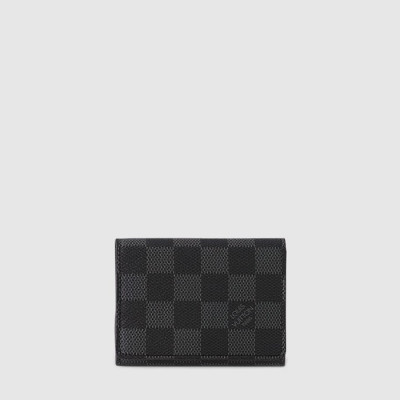 루이비통 남성 카르트 드 비지트 다미에 그라파이트 N63338 - Louis vuitton Mens Carte de Visite Damier Graphite - lvw971x