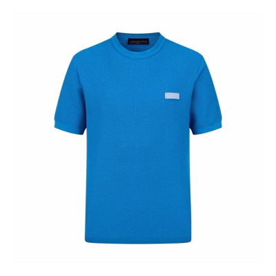 루이비통 남성 라운드 티셔츠 - Louis vuitton Mens Round Tshirt - lvc15819x