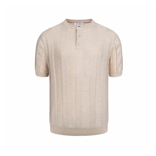 브루넬로쿠치넬리 남성 라운드 티셔츠 - Brunello Cucinelli Mens Round Tshirt - brc15821x