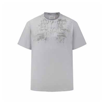 메종 마르지엘라 남성 반팔 티셔츠 - Maison Margiela Mens Round Tshirt - mac15827x