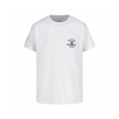 크롬하츠 남성 라운드 반팔티 - Chrom Hearts Mens Round Tshirt - chc15836x
