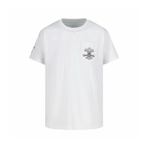 크롬하츠 남성 라운드 반팔티 - Chrom Hearts Mens Round Tshirt - chc15836x