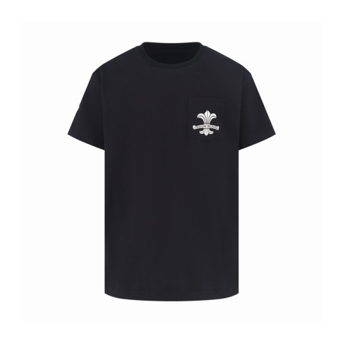 크롬하츠 남성 라운드 반팔티 - Chrom Hearts Mens Round Tshirt - chc15837x