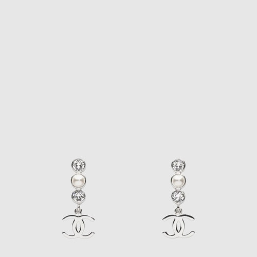 샤넬 여성 크리스탈 진주 펄 드롭 이어링 - Chanel Womens Crystal Pearl Drop Earrings - acc7989x