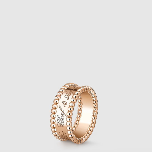 반클리프 아펠 여성 뻬를리 시그니처 링 - Van Cleef & Arpels Womens Perlée Signature Ring - acc8017x