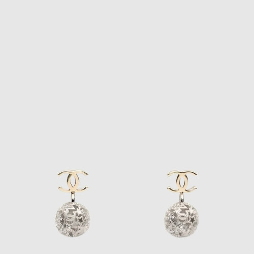 샤넬 여성 볼 드롭 이어링 - Chanel Womens Ball Drop Earring - acc8047x