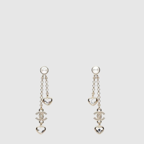 샤넬 여성 CC 체인 드랍 이어링 - Chanel Womens CC Chain Drop Earring - acc8061x