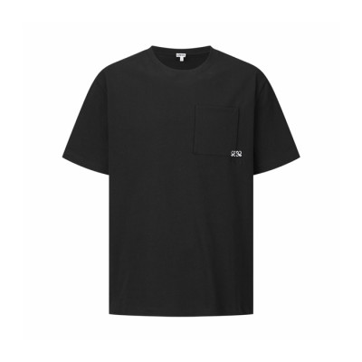 로에베 남성 라운드 반팔티 - Loewe Mens Round Tshirt - loc15901x