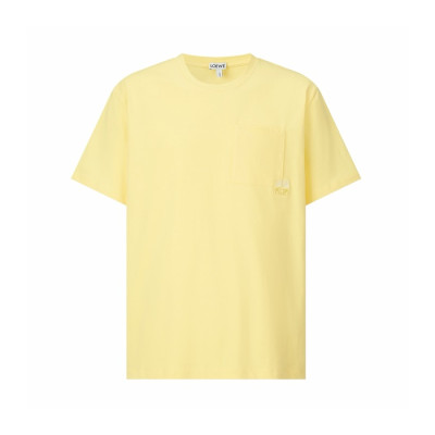 로에베 남성 라운드 반팔티 - Loewe Mens Round Tshirt - loc15903x