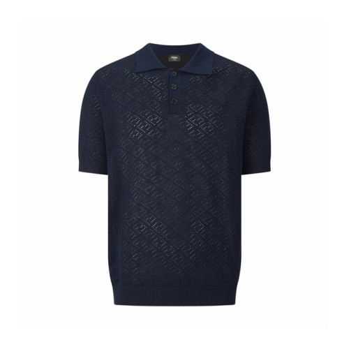 펜디 남성 폴로 반팔 티셔츠 - Fendi Mens Polo Tshirt - fec15917x
