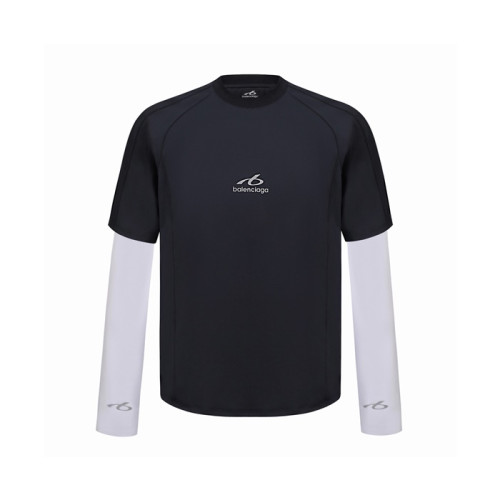 발렌시아가 남성 라운드 긴팔티 - Balenciaga Mens Round Tshirt - bac15920x