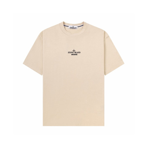 스톤아일랜드 남성 라운드 반팔 티셔츠 - Stone Island Mens Round Tshirt - stc15927x