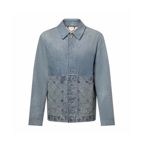 루이비통 남성 데님 자켓 - Louis vuitton Mens Denim Jacket - lvc15934x