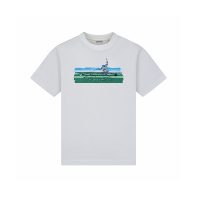 버버리 남성 라운드 반팔 티셔츠 - Burberry Mens Round Tshirt - buc15952x