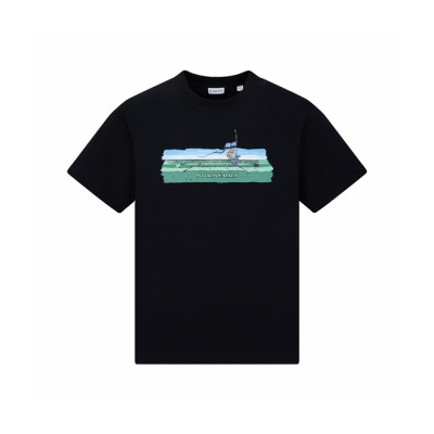 버버리 남성 라운드 반팔 티셔츠 - Burberry Mens Round Tshirt - buc15953x