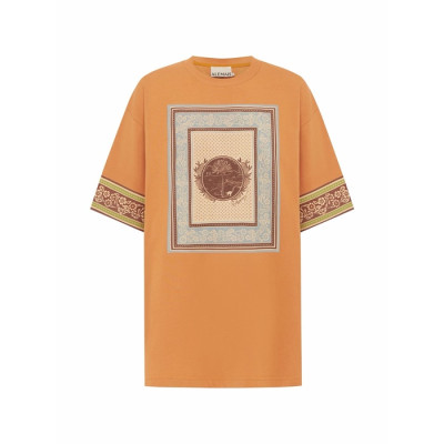 알레마이스 여성 알베르타 그래픽 프린트 반팔티 - Alémais Womens Alberta Graphic Print Tshirt - doc16021x