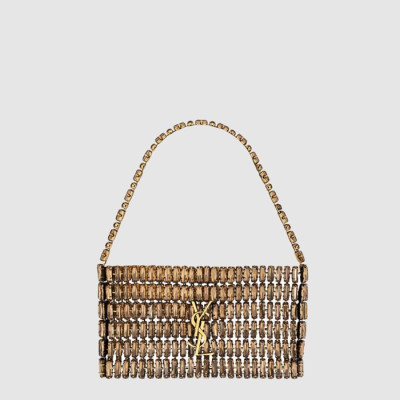 입생로랑 여성 마이크로 이브닝 백 - Saint Laurent Womens Crystal Micro Evening Bag - ysb16229x