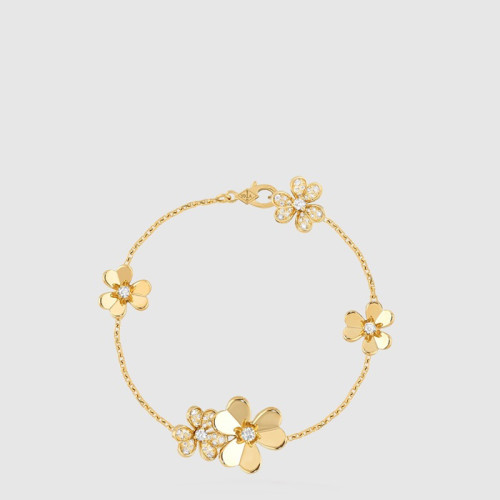 반클리프 아펠 여성 프리볼 브레이슬릿 플라워 다이아몬드 - Van Cleef & Arpels Womens Frivole Bracelet Flower Diamond - acc8081x