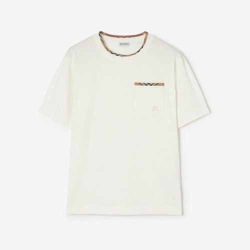 버버리 남성 라운드 반팔 티셔츠 - Burberry Mens Round Tshirt - buc16024x