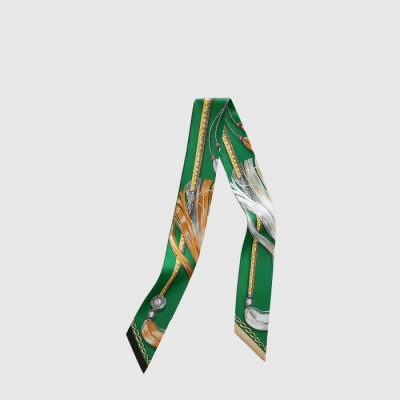 에르메스 여성 트윌리 실크 스카프 - Hermes Womens Twilly Silk Scarf - acc8099x