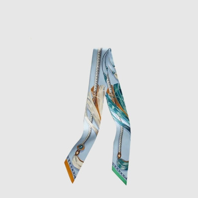 에르메스 여성 트윌리 실크 스카프 - Hermes Womens Twilly Silk Scarf - acc8100x