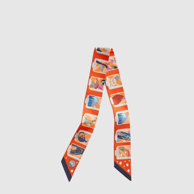 에르메스 여성 역동적인 나눔 트윌리 스카프 - Hermes Womens Dynamic Divided Twilly Scarf - acc8107x