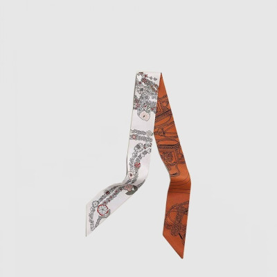 에르메스 여성 브라이드 드 갈라 엔 플뢰르 트윌리 - Hermes Womens Brides de Gala en Fleurs Twilly - acc8184x
