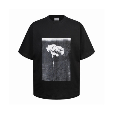 발렌시아가 남성 라운드 반팔 티셔츠 - Balenciaga Mens Round Tshirt - bac16058x