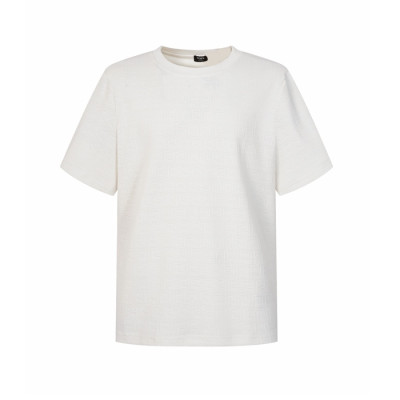 펜디 남성 라운드 반팔 티셔츠 - Fendi Mens Round Tshirt - fec16118x