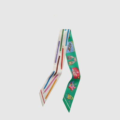 에르메스 여성 아 보스 크레용 에 까레 리브레 트윌리 - Hermes Womens A Vos Crayons et Carre Libre Twilly - acc8268x