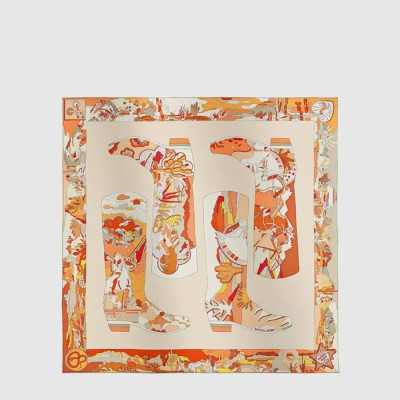 에르메스 여성 보테스 스토리 스카프 - Hermes Womens Bottes Story scarf - acc8271x