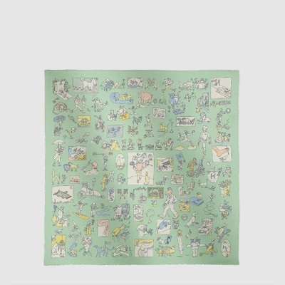 에르메스 여성 까르 리브르 스카프 - Hermes Womens Carre Libre scarf - acc8305x