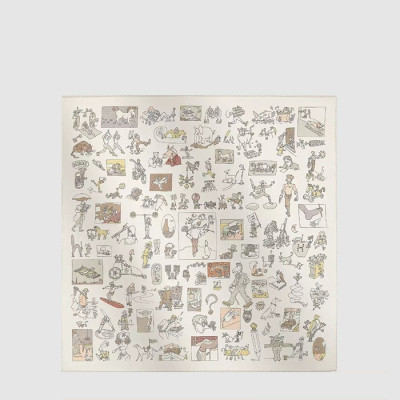 에르메스 여성 까르 리브르 스카프 - Hermes Womens Carre Libre scarf - acc8307x