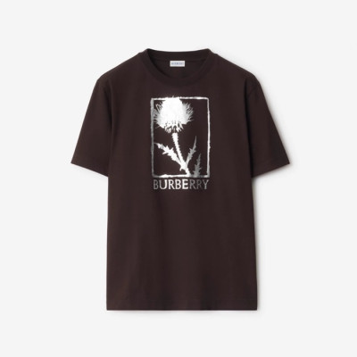 버버리 남성 라운드 반팔 티셔츠 - Burberry Mens Round Tshirt - buc16171x